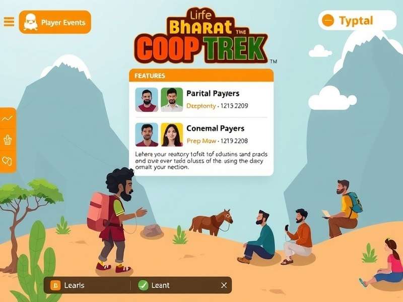 Bharat Coop Trek social features and community interface